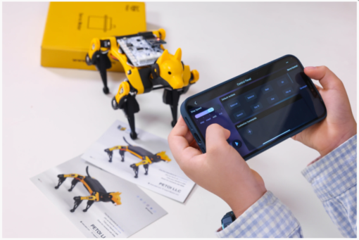 KIT ROBOT CHIEN MINI STEM LOISIR OPEN SOURCE BITTLE PETOI OPENCAT À MONTER ET À PROGRAMMER_3