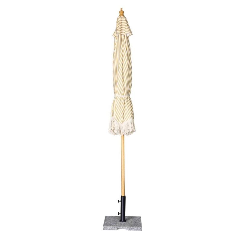 Parasol rond à rayures Bolero Sicile 2,5m_3