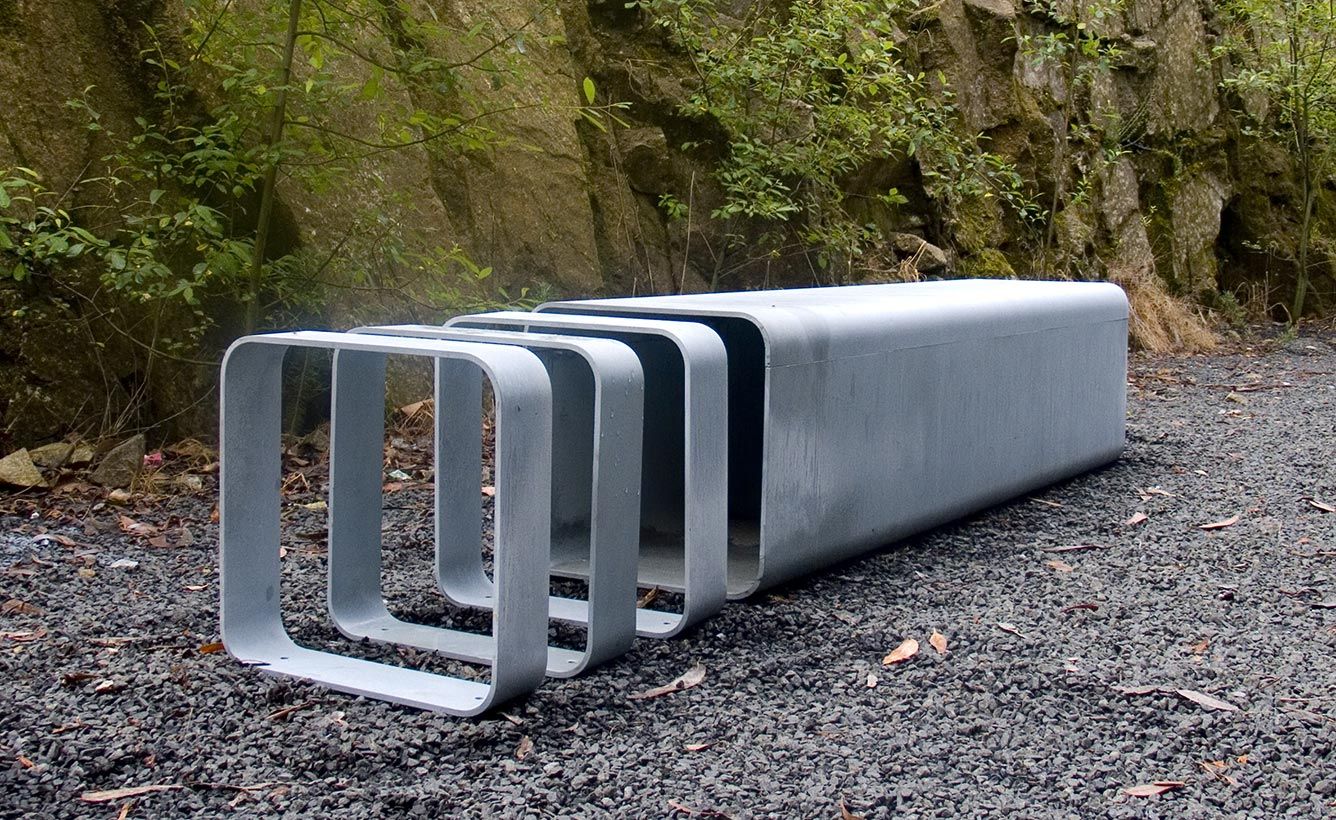 Rua parking à vélos - Larusdesign - 1 vélo par module - acier - design épuré_3