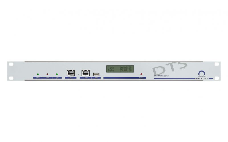 Serveur de temps NTP DTS 4138 - Mobatime - 2 ports LAN totalement séparés (2x RJ45), haute précision et redondance_3