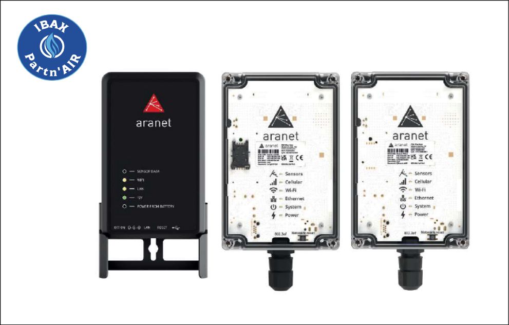 Capteur sans fil de température et d'humidité connecté - LoRa - ARANET2 PRO - Compact et précis_3