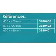 Bandes d'éveil de vigilance en aluminium Alularm - 3 formats - Réf. 3280400/3280402/3280401 - Handinorme - Usage extérieur_3