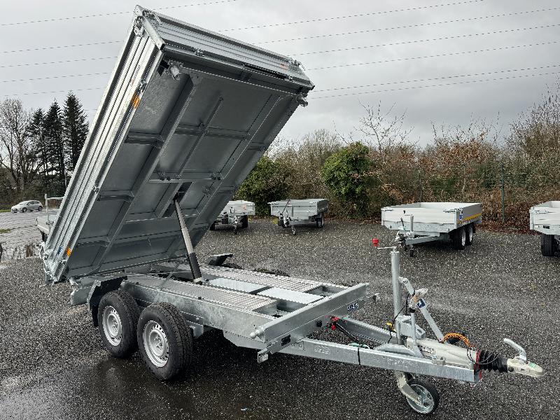 Remorque Benne Saris HDS - 310 x 176 cm - PTAC 3000 Kg - Tri-benne - Pompe électrique - Référence S01359_3