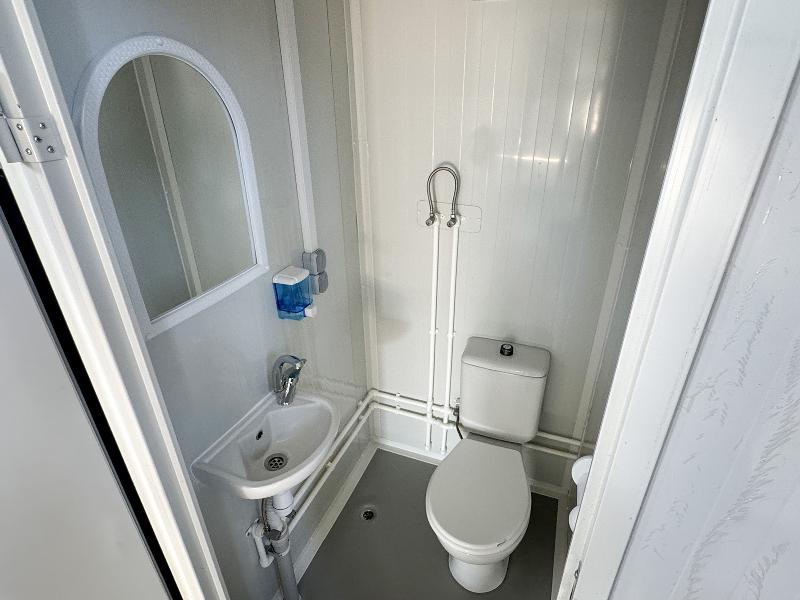 Solution modulaire WC-Douche haut de gamme - Isolation thermique - Dimensions 120x220x250cm_3