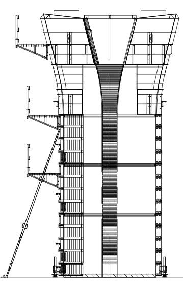 Échafaudage-cadre à douilles Condor - Hauteur 200 cm - Acier S235JR - Certifié EN12810_3