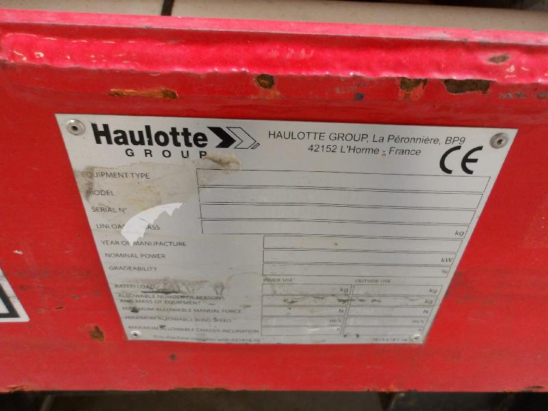 Nacelle ciseaux HAULOTTE compact 8 occasion_3
