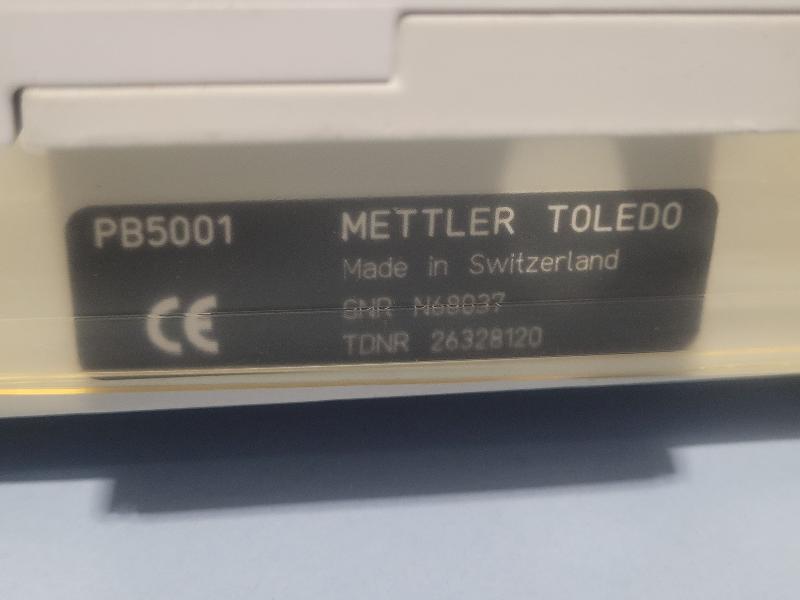 Balance de précision METTLER TOLEDO PB5001 5100g / 0,1g_3