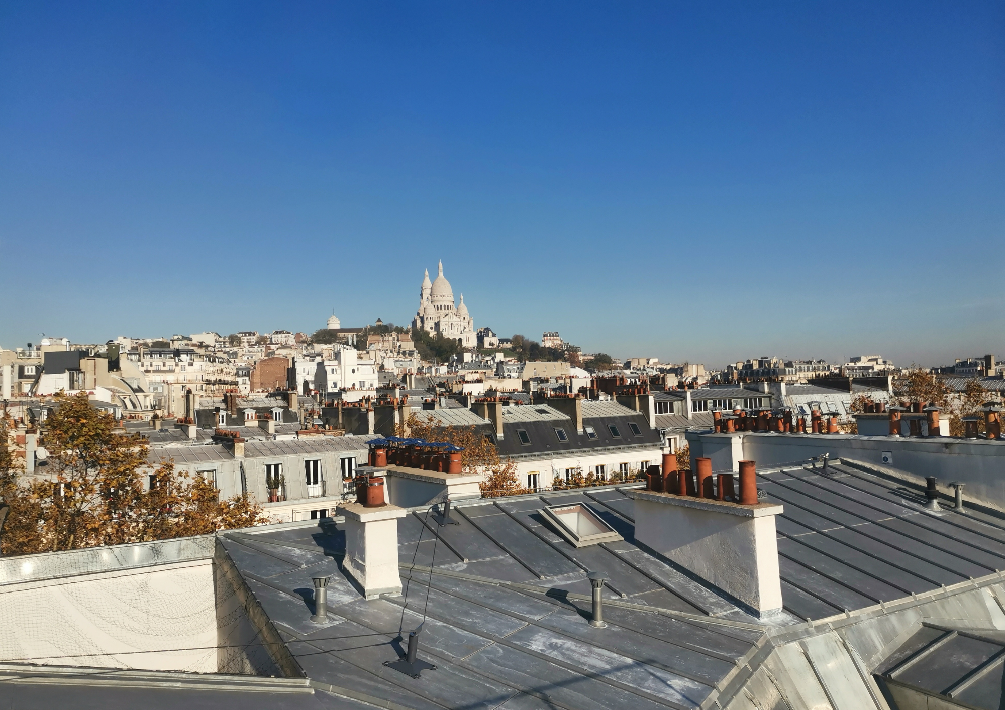 Ligne de vie à chariot pour couverture zinc volige - dispositif d'ancrage horizontal avec potelet absorbeur intégré_3