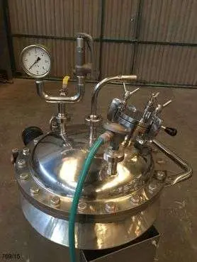 Réservoir en acier inoxydable de 100 litres avec double enveloppe d'occasion - référence : c10429_3