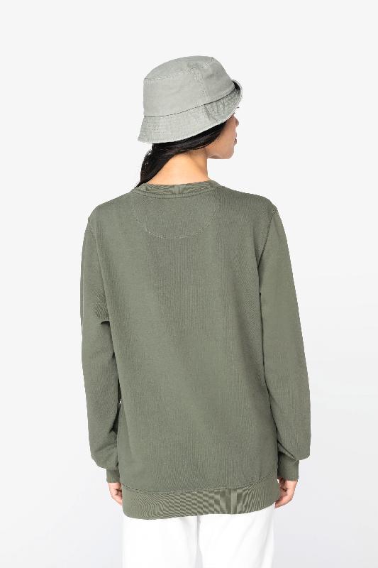 Sweat-shirt écoresponsable unisexe à col rond - French Terry - Réf: NS414 - 100% coton biologique - Native Spirit_3