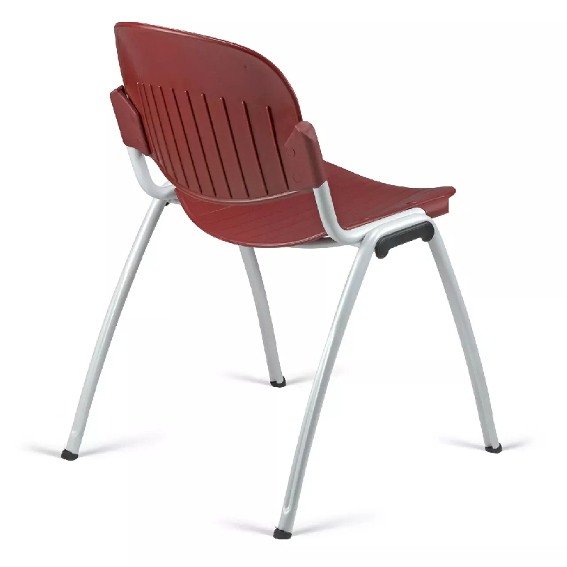 Chaise visiteur polyvalente empilable So Balsamo - P25, Sans, Kit tablette avec 1 accoudoir_3