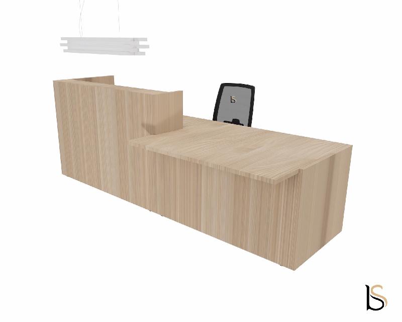 Banque d'accueil design avec accès PMR Z2 - Officity - 246, Droite, Orme_3