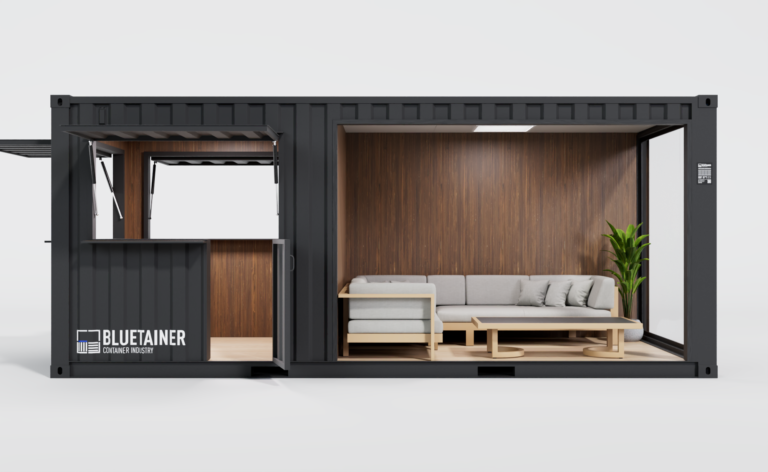 Conteneur aménagé confortable, cosy et multifonctionnel pour espace extérieur - Cargo Poolhouse? 20_3