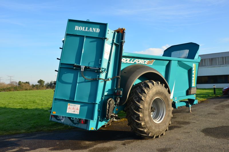 Épandeur Rolland Rollforce - Gamme innovante de 7 à 22m3 avec précision d'épandage et design optimisé_3