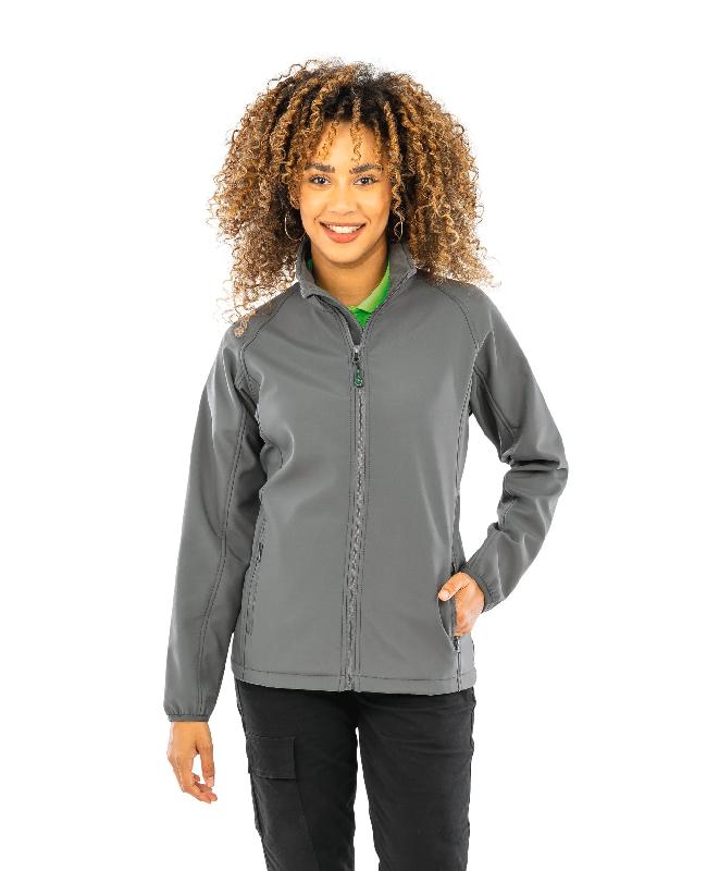 Veste softshell femme recyclée - Réf: R901F - Polyester recyclé, coupe-vent et respirante_3