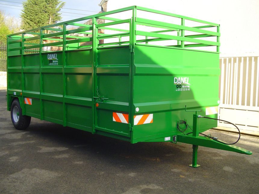 Remorque bétaillère routière de 5 à 8 mètres