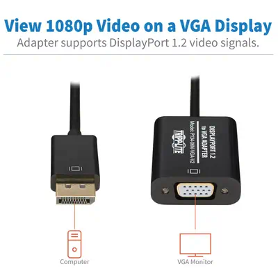 Eaton tripplite displayport to vga active adapter video_3