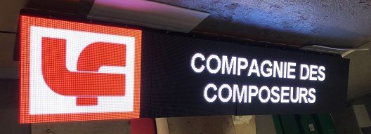 Journal lumineux destockage - Modèle CDC 16 X 160 - Monoligne - Full color - LED 5 mm - Intérieur/Extérieur_3