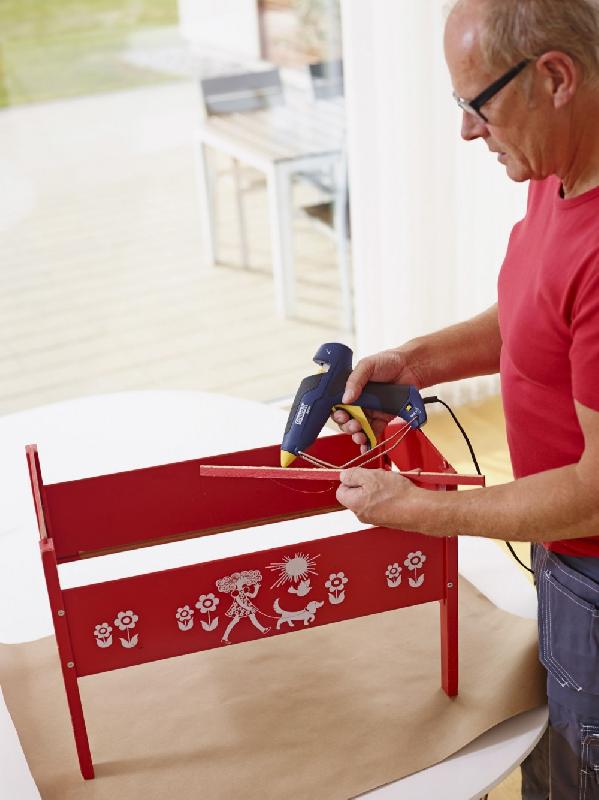 Pistolet à colle filaire RAPID - 12 mm, haut débit, 600 g/h, puissance 350W_3