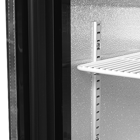 Arrière - bar 1 porte vitrée à charnières et 2 clayettes blanches - 115 L | Tefcold - DB126H_3