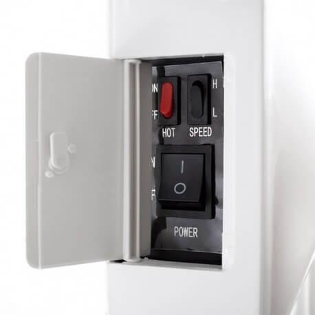 Sèche-mains Vitech automatique - Double jet d'air blanc 1200-1800W - Séchage rapide en moins de 6 secondes_3