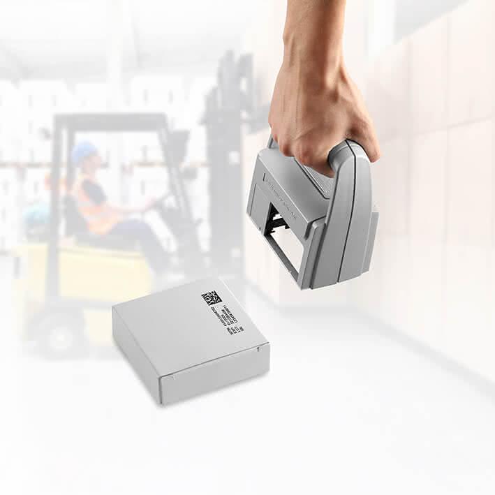 Appareil de marquage portable pour petites surfaces - Empreinte rapide - JETSTAMP 990_3