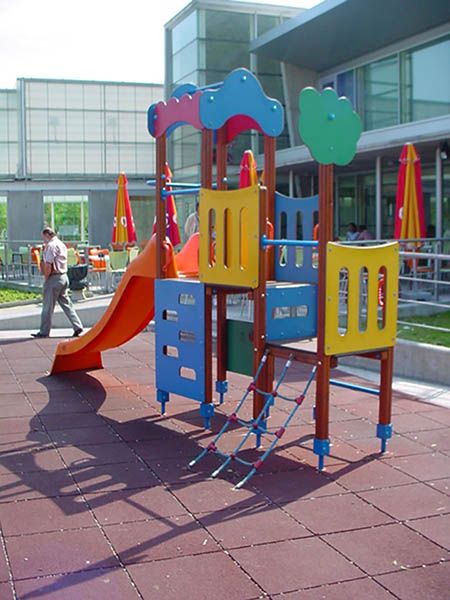 Ge-2425 - Structure de jeux combinée Jolas - 225 kg - Dimensions 4,40 x 1,50 x 2,94 m_3