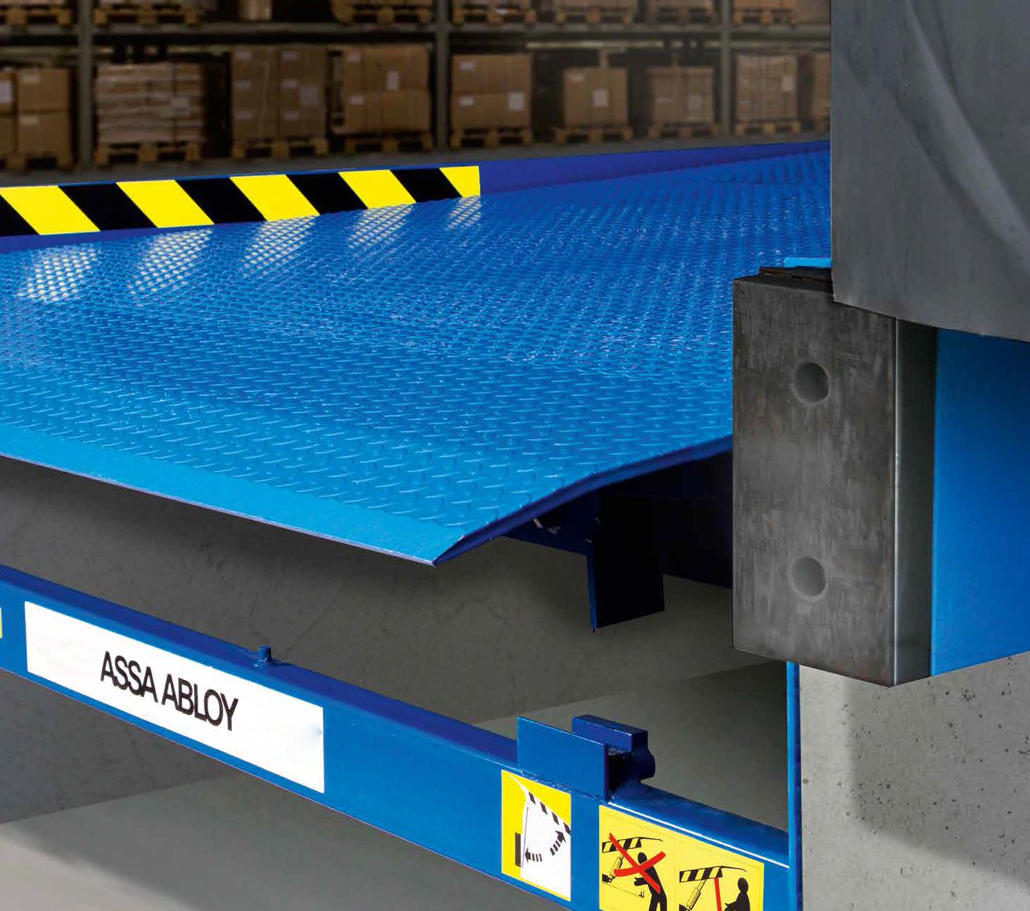 Niveleur de quai à lèvre télescopique ou basculante - acier ou aluminium - avec système de contrôle intégré_4