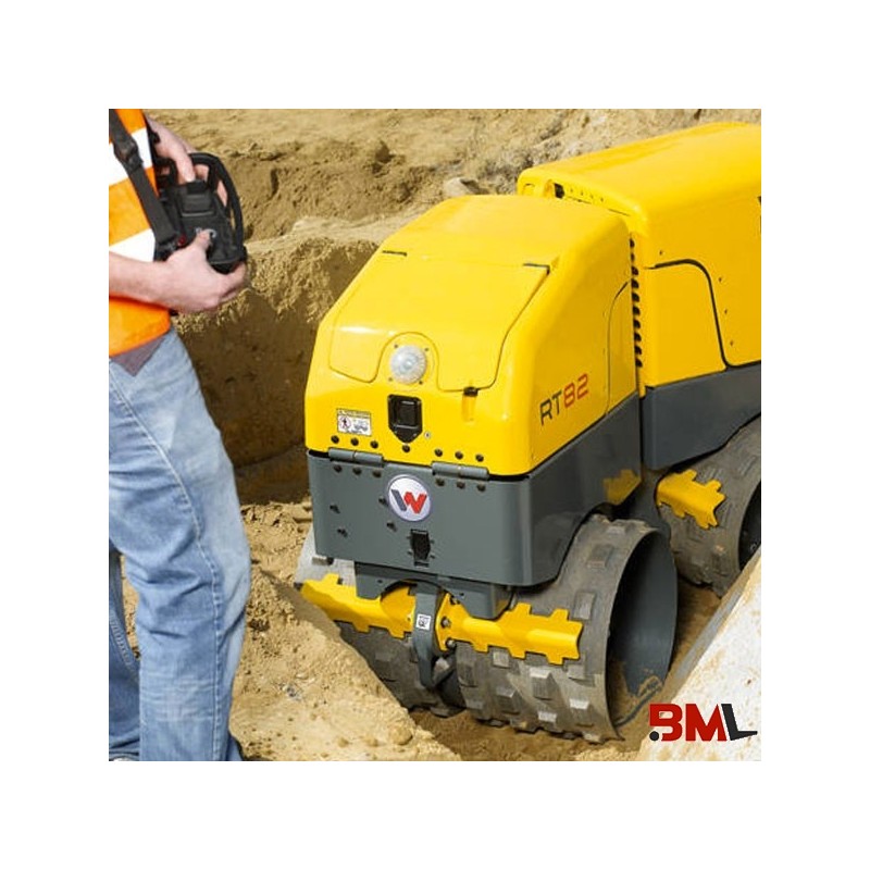 Rouleaux hydraulique à pieds dameur  ref: wacker-rt82_3