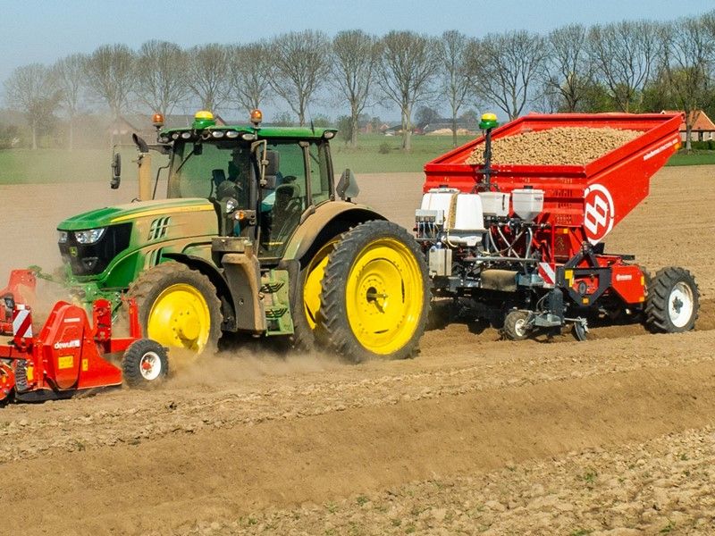 Miedema Structural 4000 - Planteuse à courroies 4 rangs - Dewulf BV - Capacité de trémie 3000 à 4000 kg_3