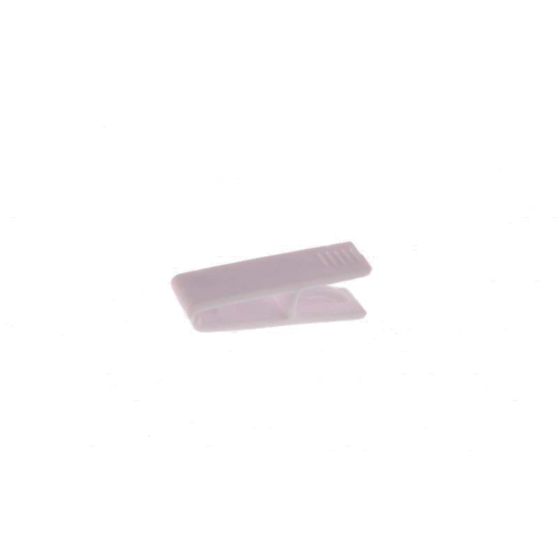 Clip plastique couleur à pince crocodile - sans lanière - perforation 5 mm - conditionnement par 100 - large choix de coloris_3