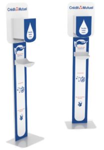 Hydroslim - borne de distribution de gel intelligente Hydrocool - fonctionnelle et personnalisable_3