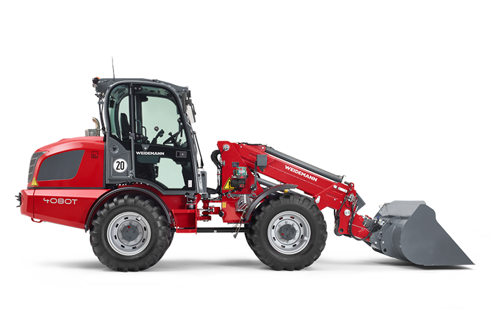 Mini-chargeuse Weidemann avec force de levage optimisée