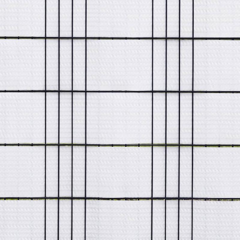 Vidaxl paravents de balcon 5 pcs blanc 255x19 cm résine tressée 156312_3