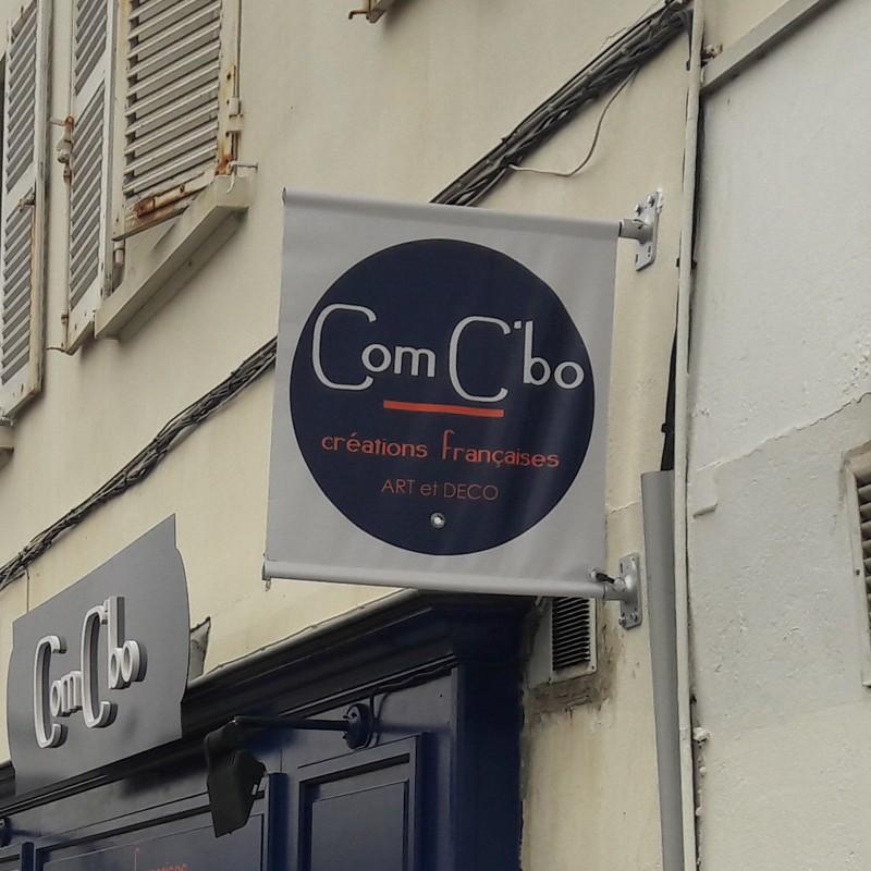 Enseigne drapeau bâche carré/rectangle_3