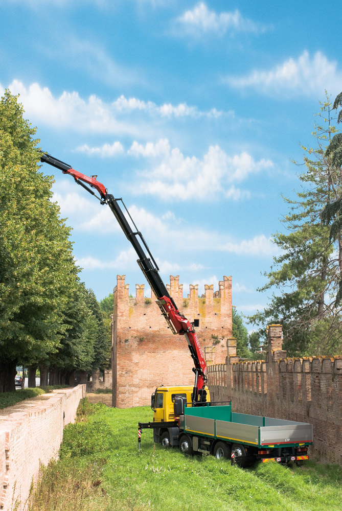 Grue auxiliaire Fassi F315A e-dynamic - 31,09 tm - 26,70 m avec jib - rotation 400°_3