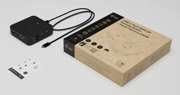 USB-C DP Dual HDMI Docking Station with Power Delivery 100 W_3