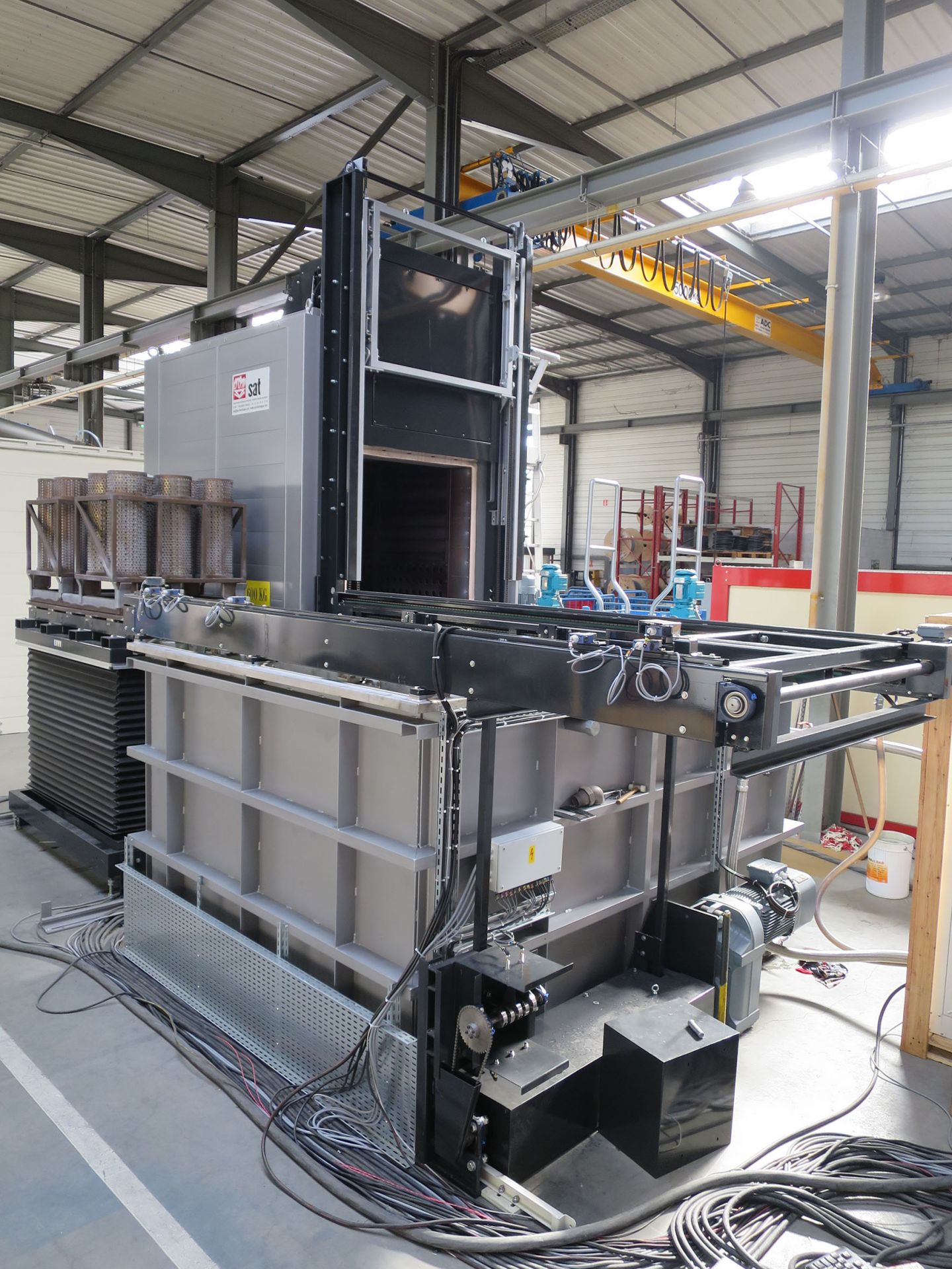 Four industriel pour aluminium avec supervision conviviale