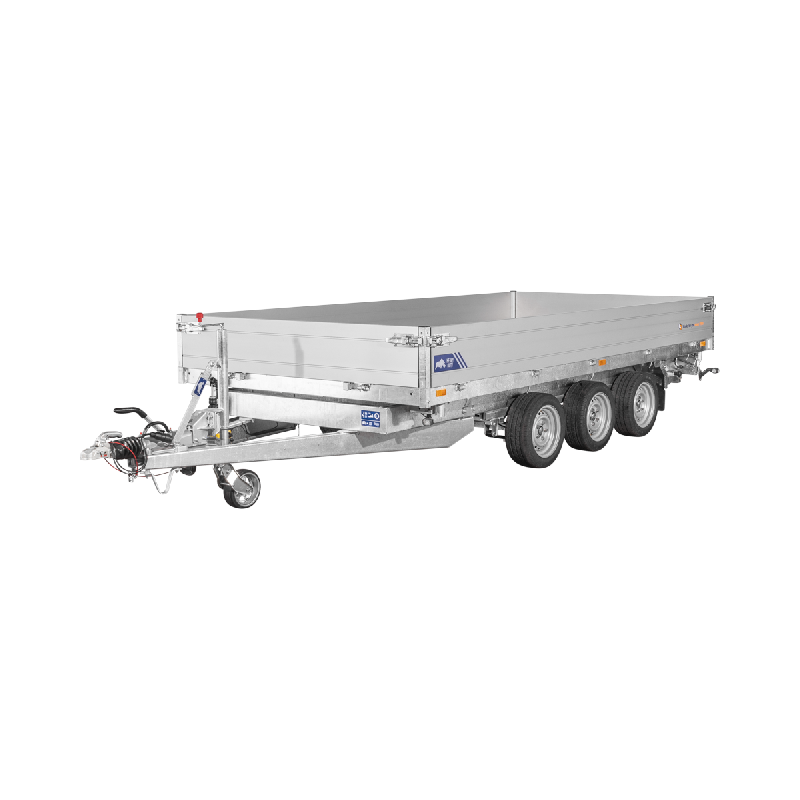 Remorque benne - Électrique tribenne - 4,06 x 2,04m - 3500 kg - Saris K3 406 204 3500 3HDE_3