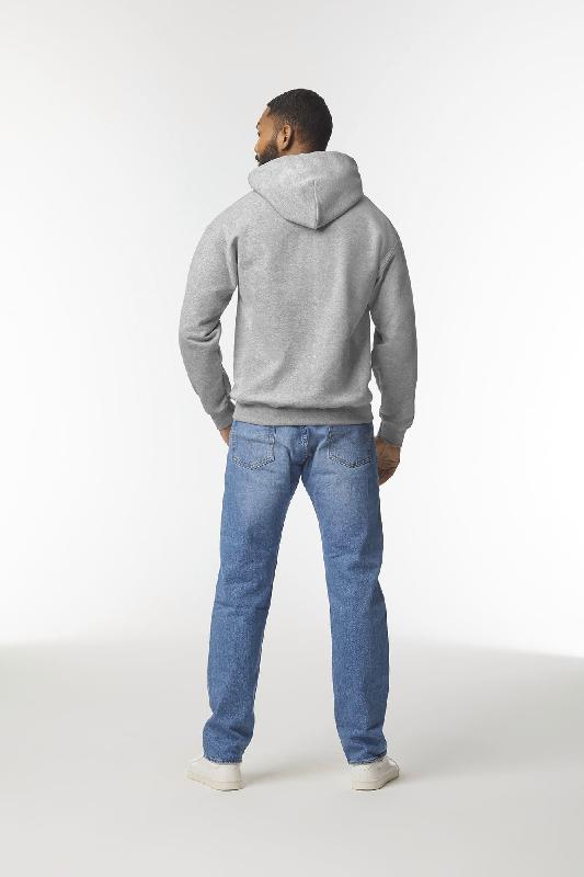 Sweat-shirt capuche DryBlend - Gildan - Réf: GI12500 - 50% coton / 50% polyester - Molleton intérieur gratté - Taille S à XXL_3