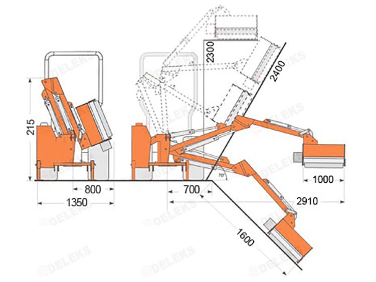 Airone-100 broyeur d'accôtement - deleks - largeur de travail 1000 mm_3