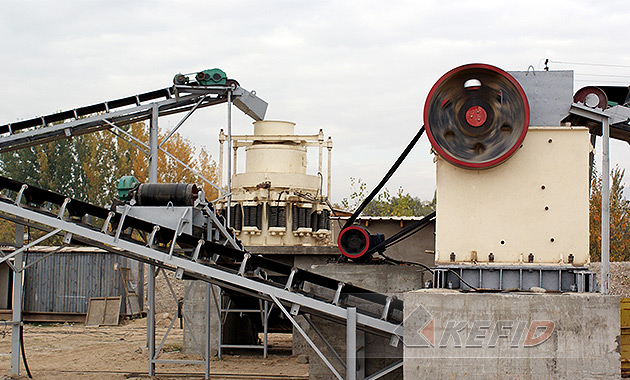 Concasseur compact avec dimensions de transport 2800×2342×2668mm