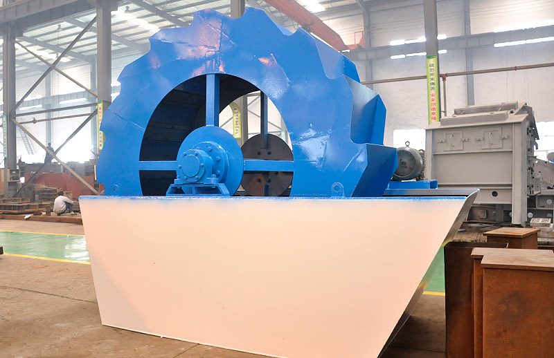 Laveur du sable à roue de 30 tph à 60 tph_3