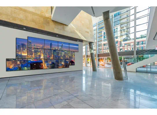 Peerless DS-VW775 montage des affichages de messages 152,4 cm (60