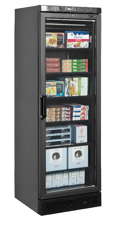 Congélateur vertical vitré UFSC371G Black ( 300 / 270L) Noir TEFCOLD_3