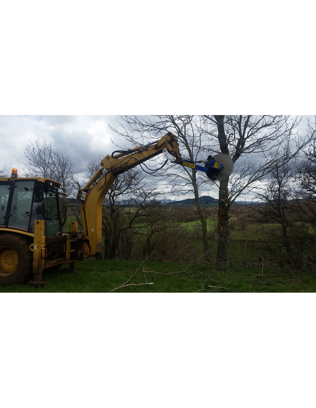 Scie circulaire slanetrac pour les pelles de 2,6t à 4t - hs 75-3_3