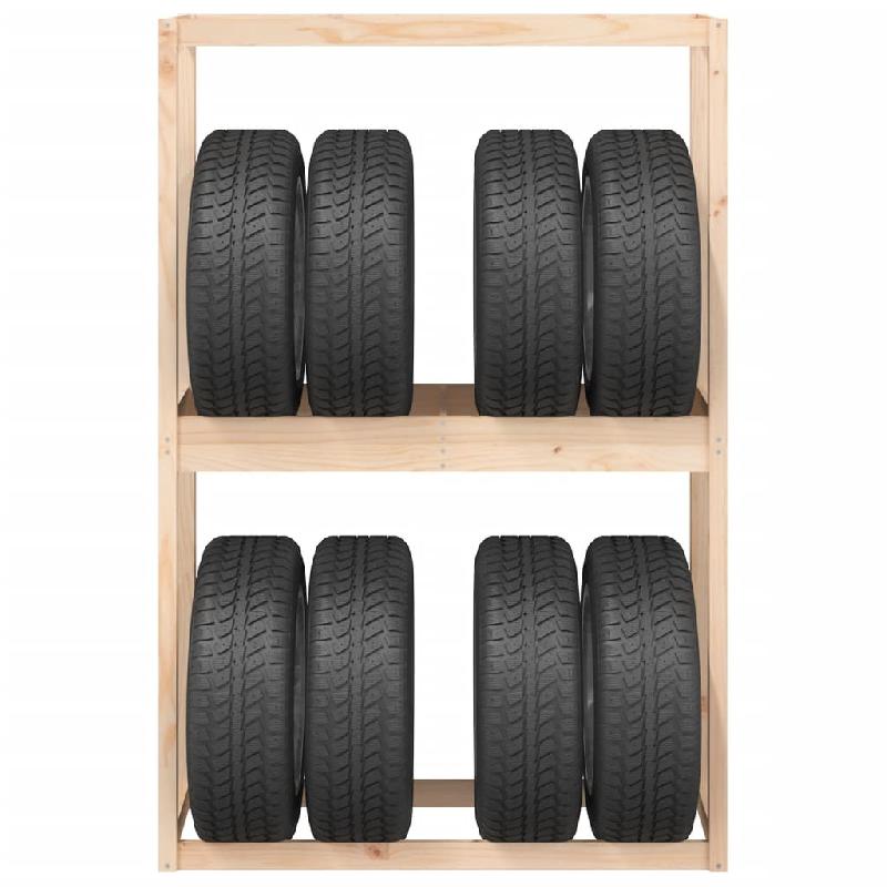 Vidaxl porte-pneus 120x40x180 cm bois de pin massif 825003_3