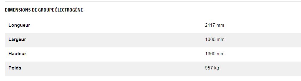 Dg60-2 (monophasé) groupes électrogènes industriel à gaz - caterpillar - frequence : 240 v tension : 60 hz classification gaz naturelle 60 ekw / 60 ekw_3
