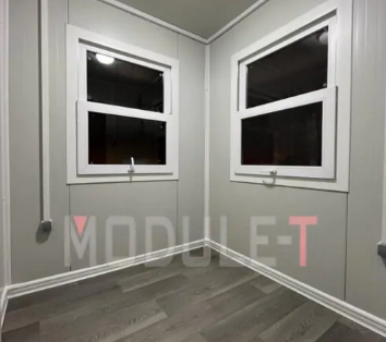 Guérite de Gardiennage et Kiosque Préfabriqué - Panneau Sandwich Isolé - Laine de Roche, Polyuréthane ou Polystyrène_3