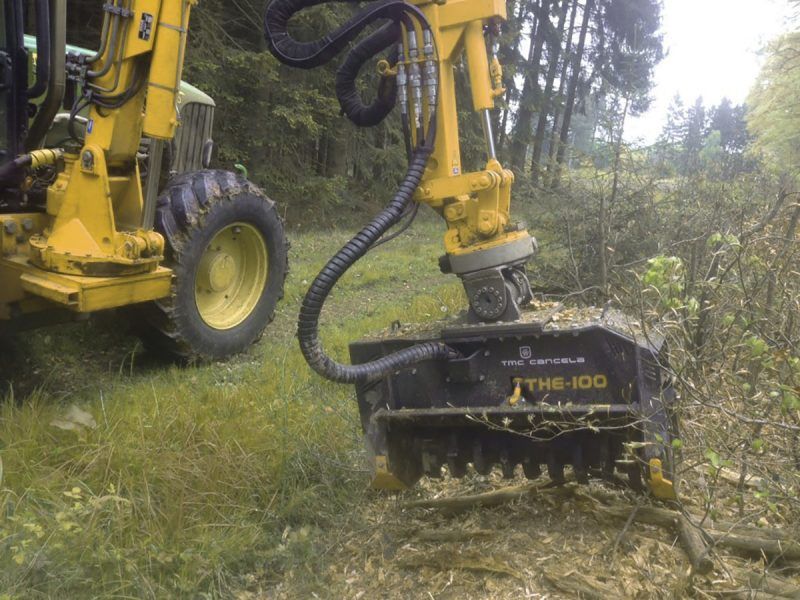 Broyeur forestier The - TMC Cancela - largeur de travail 75-125 cm - pour pelles et pelles araignées_3